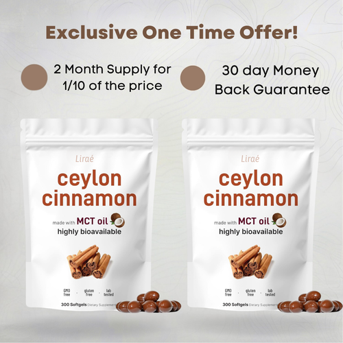 2 Month Ceylon Cinnamon Supply