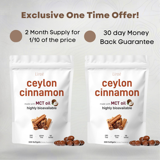 2 Month Ceylon Cinnamon Supply