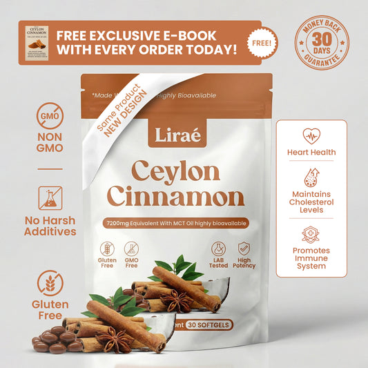 Ceylon Cinnamon 7200mg Equivalent with MCT Oil