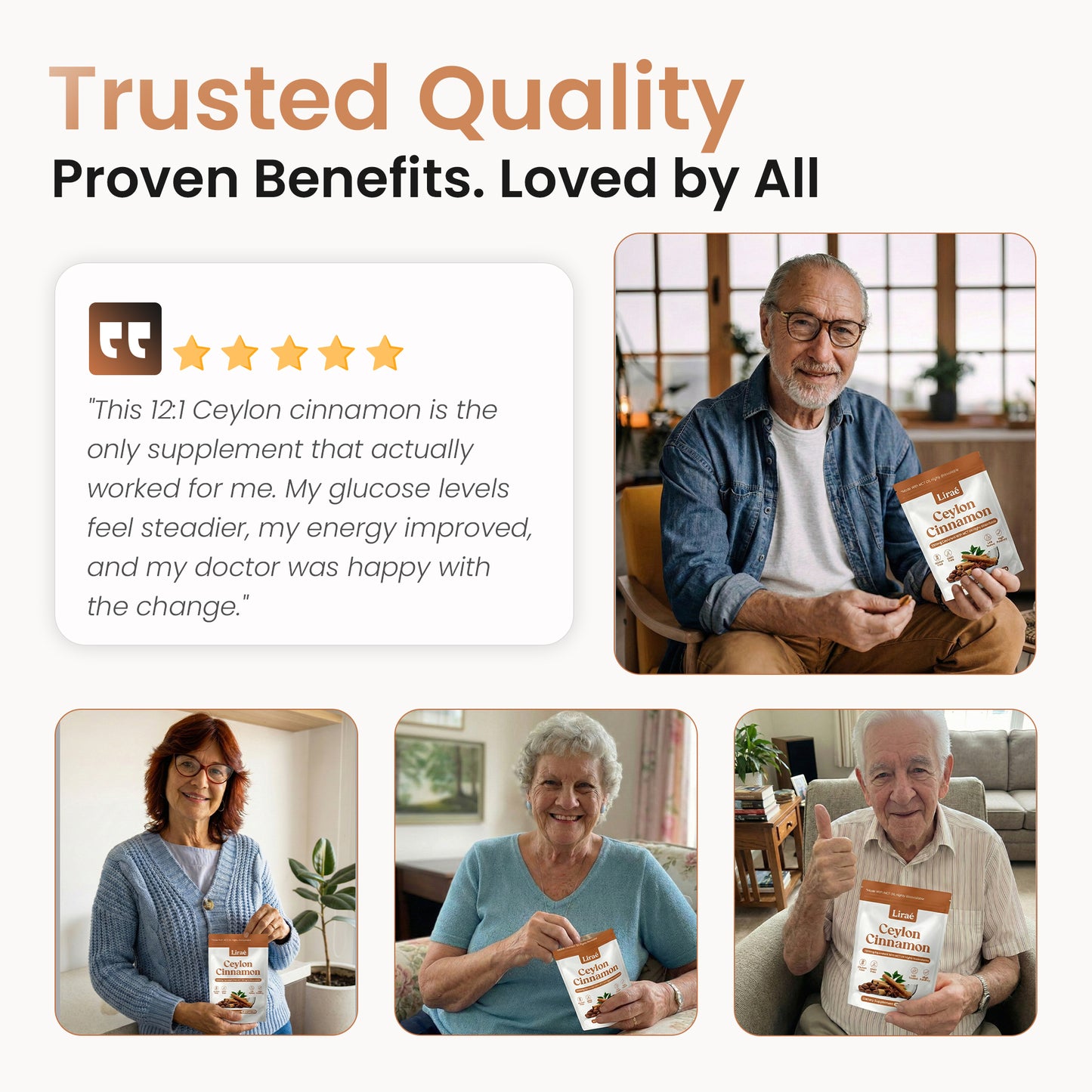 Ceylon Cinnamon 7200mg Equivalent with MCT Oil