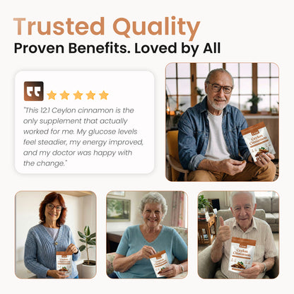 Ceylon Cinnamon 7200mg Equivalent with MCT Oil